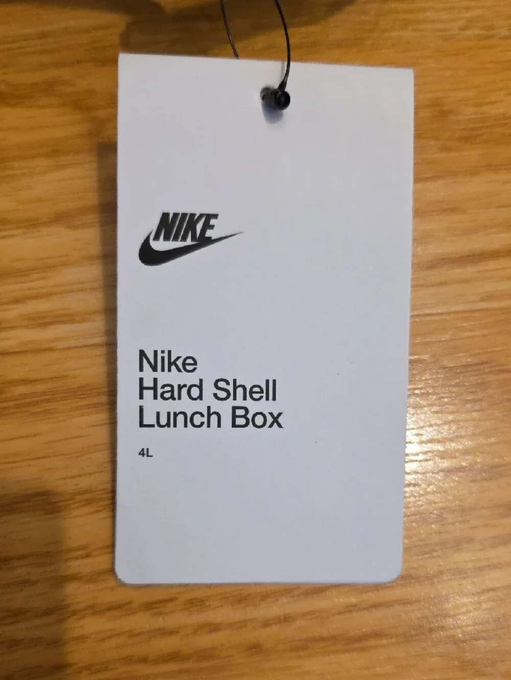 Nike Blue and White Hard Shell Lunch Box